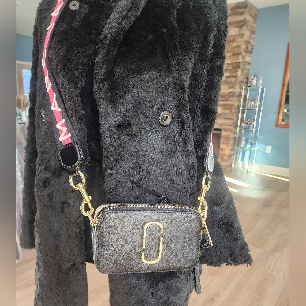 Marc Jacobs S Napshots Camera Black Crossbody Bag